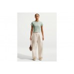 Nike Sportswear Tight Ribbed Γυναικείο Κοντομάνικο T-Shirt Φυστικί