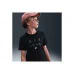 Nike Air Παιδικό Κοντομάνικο T-Shirt Μαύρο