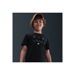 Nike Air Παιδικό Κοντομάνικο T-Shirt Μαύρο