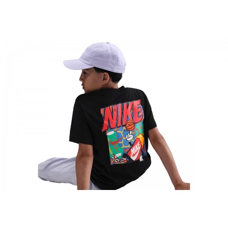 Nike Sportswear Παιδικό Κοντομάνικο T-Shirt Μαύρο
