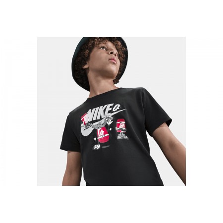 Nike Sportswear Παιδικό Κοντομάνικο T-Shirt Μαύρο