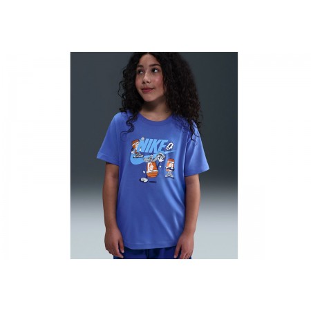Nike Sportswear Παιδικό Κοντομάνικο T-Shirt Μπλε