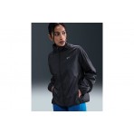 Nike Tempo Repel Γυναικείο Αδιάβροχο Μπουφάν με Κουκούλα Μαύρο