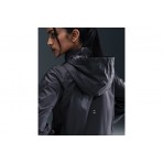 Nike Tempo Repel Γυναικείο Αδιάβροχο Μπουφάν με Κουκούλα Μαύρο