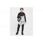 Nike Sportswear Tech Fleece Παιδική Ζακέτα με Κουκούλα Γκρι, Μαύρη