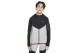 Nike Sportswear Tech Fleece Παιδική Ζακέτα με Κουκούλα Γκρι, Μαύρη