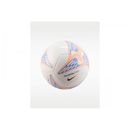 Nike Phantom Pitch Μπάλα Λευκή, Πορτοκαλί, Μπλε