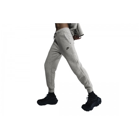 Nike Sportswear Tech Fleece Γυναικείο Παντελόνι Φόρμας Γκρι