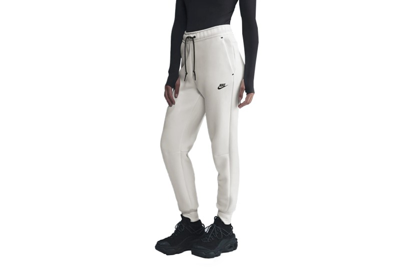 Nike Sportswear Tech Fleece Γυναικείο Παντελόνι Φόρμας Εκρού