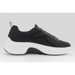 Calvin Klein Chunky Run Lacesock Stripe Ανδρικά Sneakers Μαύρα, Λευκά