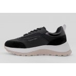 Calvin Klein Leather And Mesh Mixed Material Sneakers (HW0HW02487 0GM)