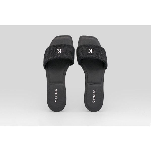 Calvin Klein Provence - Canvas Square Toe Flat Σανδάλια (HW0HW03129 0GJ)