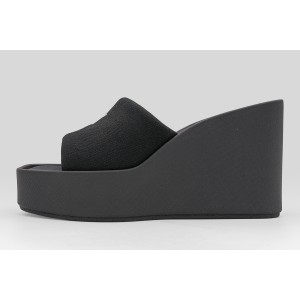 Calvin Klein Melia - Canvas Platform Wedge  Σανδάλια (HW0HW03134 0GJ)