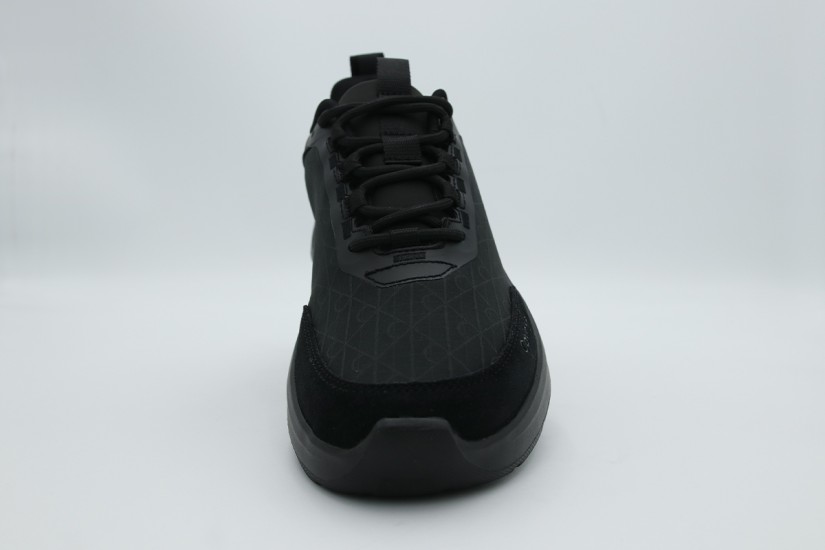 Calvin Klein Relaxed Embossed Logo Γυναικεία Sneakers Μαύρα