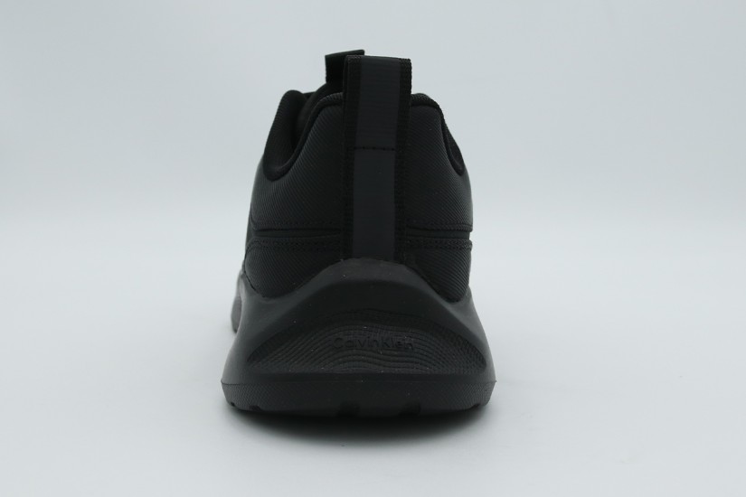 Calvin Klein Relaxed Embossed Logo Γυναικεία Sneakers Μαύρα