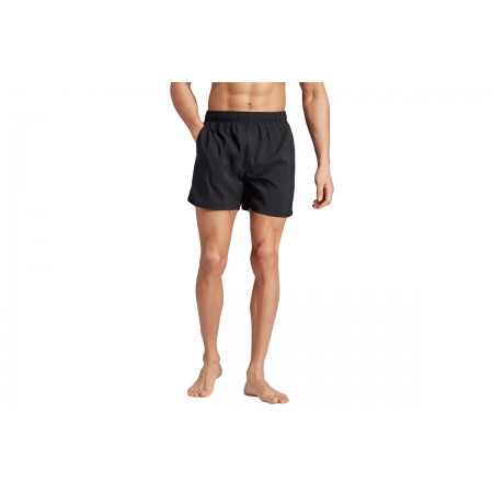 Adidas Performance Solid CLX Short Ανδρικό Μαγιό Σορτς Μαύρο