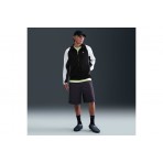 Nike Air Poly-Knit Ανδρική Ζακέτα Μαύρη, Λευκή