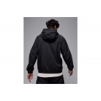 Jordan Sport Classic Ανδρικό Ελαφρύ Μπουφάν με Κουκούλα Μαύρο