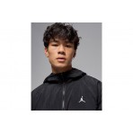 Jordan Sport Classic Ανδρικό Ελαφρύ Μπουφάν με Κουκούλα Μαύρο