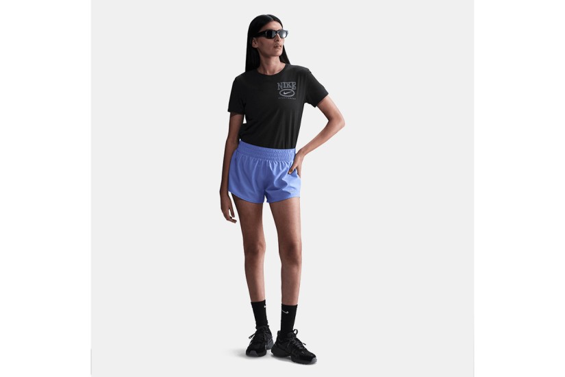 Nike Club Γυναικείο Κοντομάνικο T-Shirt Μαύρο