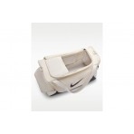 Nike Brasilia Αθλητικός Σάκος 40L Εκρού, Μαύρος