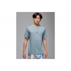 Jordan Sport Dri-FIT Jumpman Ανδρικό Κοντομάνικο T-Shirt Γκρι Σκούρο