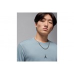 Jordan Sport Dri-FIT Jumpman Ανδρικό Κοντομάνικο T-Shirt Γκρι Σκούρο