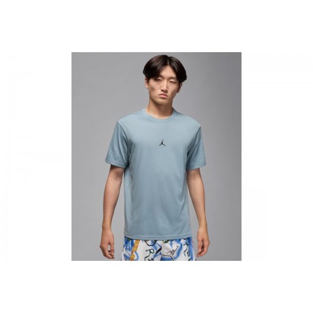 Jordan Sport Dri-FIT Jumpman Ανδρικό Κοντομάνικο T-Shirt Γκρι Σκούρο