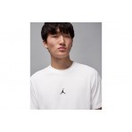 Jordan Sport Dri-FIT Jumpman Ανδρικό Κοντομάνικο T-Shirt Λευκό