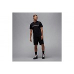Jordan Air Ανδρικό Κοντομάνικο T-Shirt Μαύρο