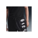 Nike Club French Terry Flow Ανδρική Αθλητική Βερμούδα Μαύρη
