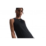 Nike One Classic Dri-FIT Γυναικεία Αμάνικη Μπλούζα Μαύρη