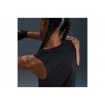 Nike One Classic Dri-FIT Γυναικεία Αμάνικη Μπλούζα Μαύρη