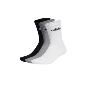 Adidas Performance Linear Crew Cushioned Ψηλές Κάλτσες 3 Ζευγάρια (IC1302)