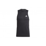 Adidas Performance Ανδρική Αμάνικη Μπλούζα Μαύρη
