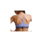 Nike Pro Indy Παιδικό Μπουστάκι Λεβάντα, Μαύρο, Λευκό