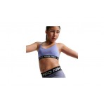 Nike Pro Indy Παιδικό Μπουστάκι Λεβάντα, Μαύρο, Λευκό