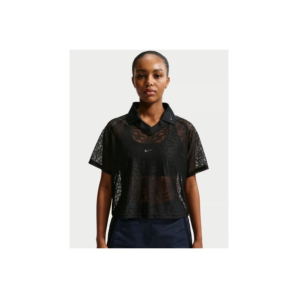 Nike Sportswear Loose Lace Jersey Polo Γυναικείο (IF0520 010)