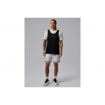 Jordan Sport Reversible Ανδρική Αμάνικη Μπλούζα Μαύρη, Λευκή