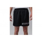 Jordan Dri-FIT Mesh Graphic Ανδρικό Μπασκετικό Σορτς Μαύρο, Λευκό