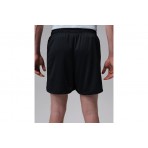 Jordan Dri-FIT Mesh Graphic Ανδρικό Μπασκετικό Σορτς Μαύρο, Λευκό