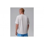 Jordan Sport Essentials Ανδρικό Κοντομάνικο T-Shirt Λευκό