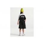 Nike Sportswear French Terry Παιδική Αθλητική Βερμούδα Μαύρη