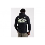 Nike Sportswear Club Fleece Ανδρικό Φούτερ με Κουκούλα Μαύρο