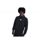 Nike Sportswear Club Fleece Ανδρικό Φούτερ με Κουκούλα Μαύρο