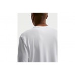 Nike Miler Dri-FIT Ανδρικό Κοντομάνικο T-Shirt Λευκό, Γκρι