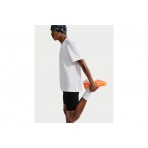 Nike Miler Dri-FIT Ανδρικό Κοντομάνικο T-Shirt Λευκό, Γκρι