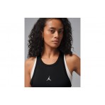 Jordan Sport Essentials Dri-FIT Γυναικεία Αμάνικη Μπλούζα Μαύρη