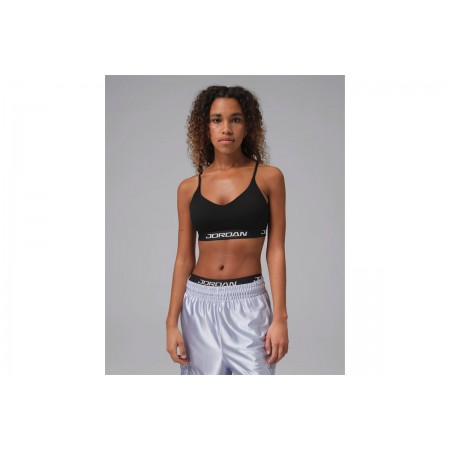 Jordan Sport Essentials Γυναικείο Μπουστάκι Μαύρο, Λευκό
