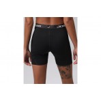 Jordan Sport Essentials Dri-FIT High-Waisted Γυναικείο Κοντό Κολάν Μαύρο, Λευκό